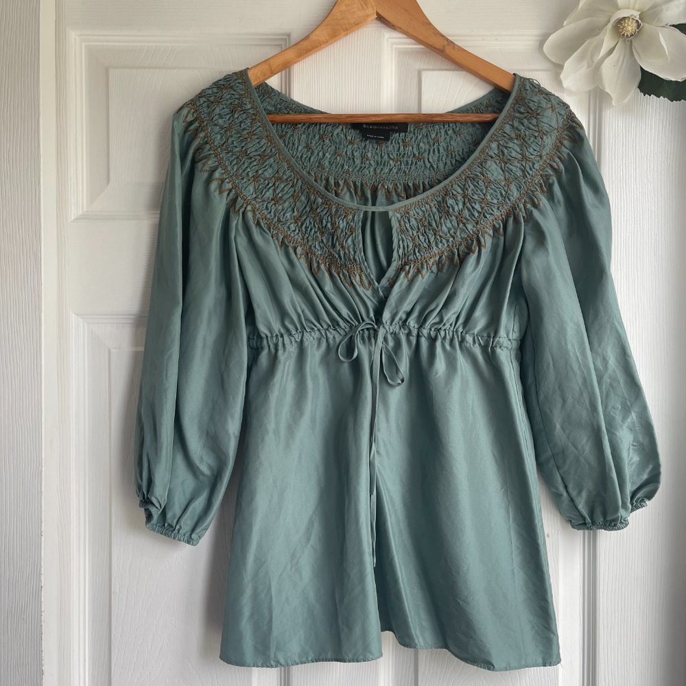 BCBG Silk Blouse Sz. S